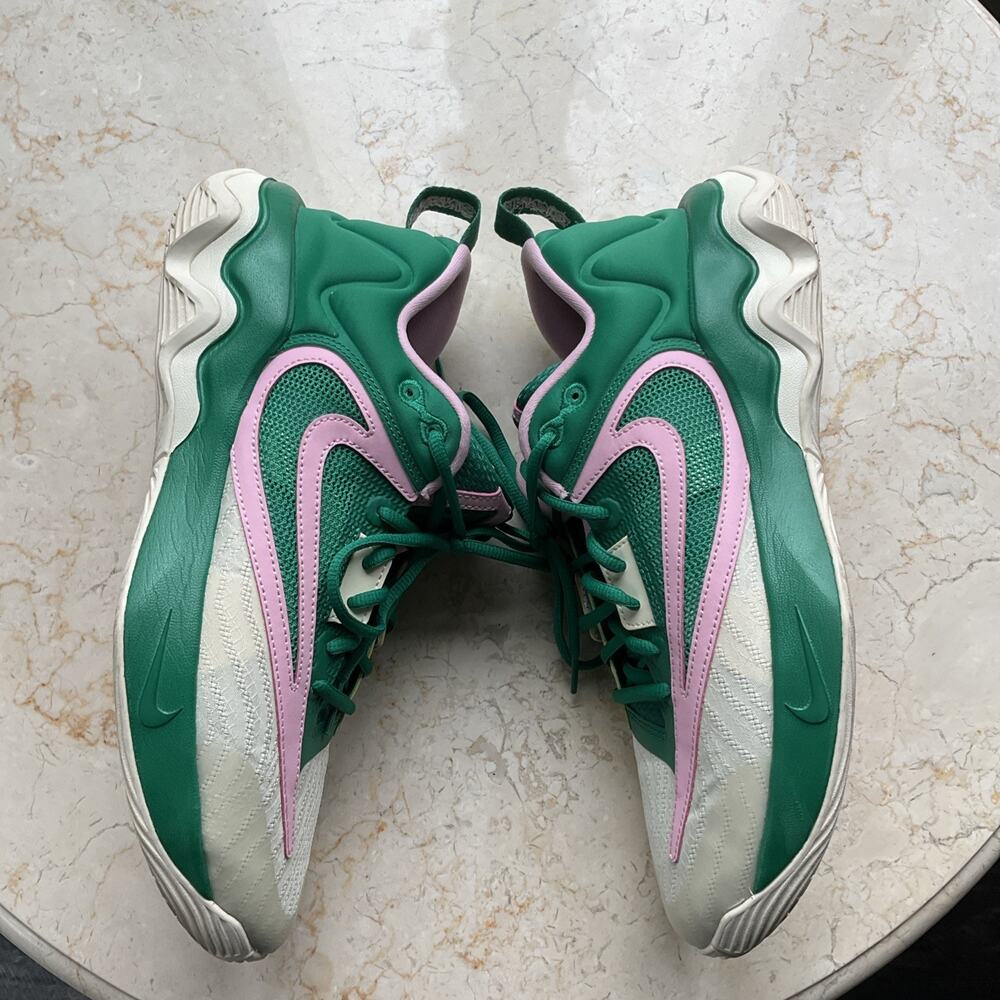 Nike Giannis Immortality 3 “5 The Hard Way” Men’s Size 10.5 green pink Shoes - Picture 14 of 16
